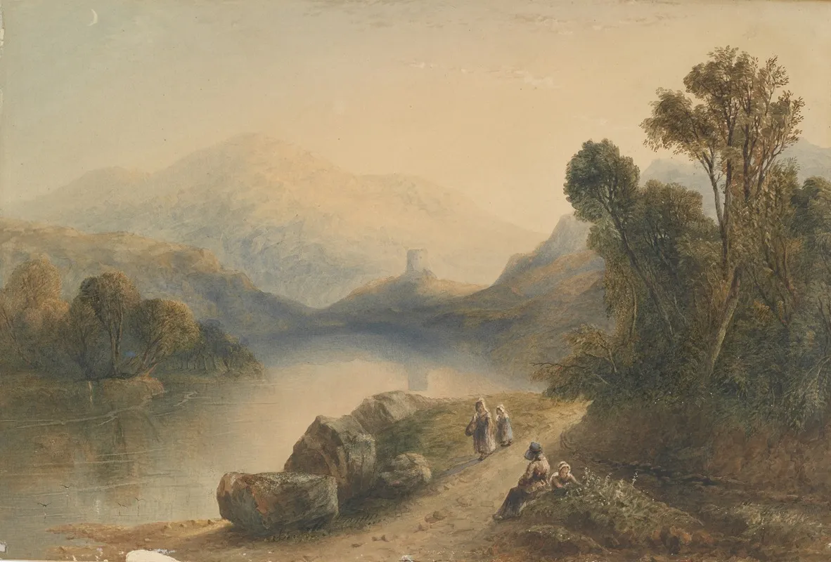 Castle North Wales Wall Art by Henry Maplestone - High-Resolution Digital Print