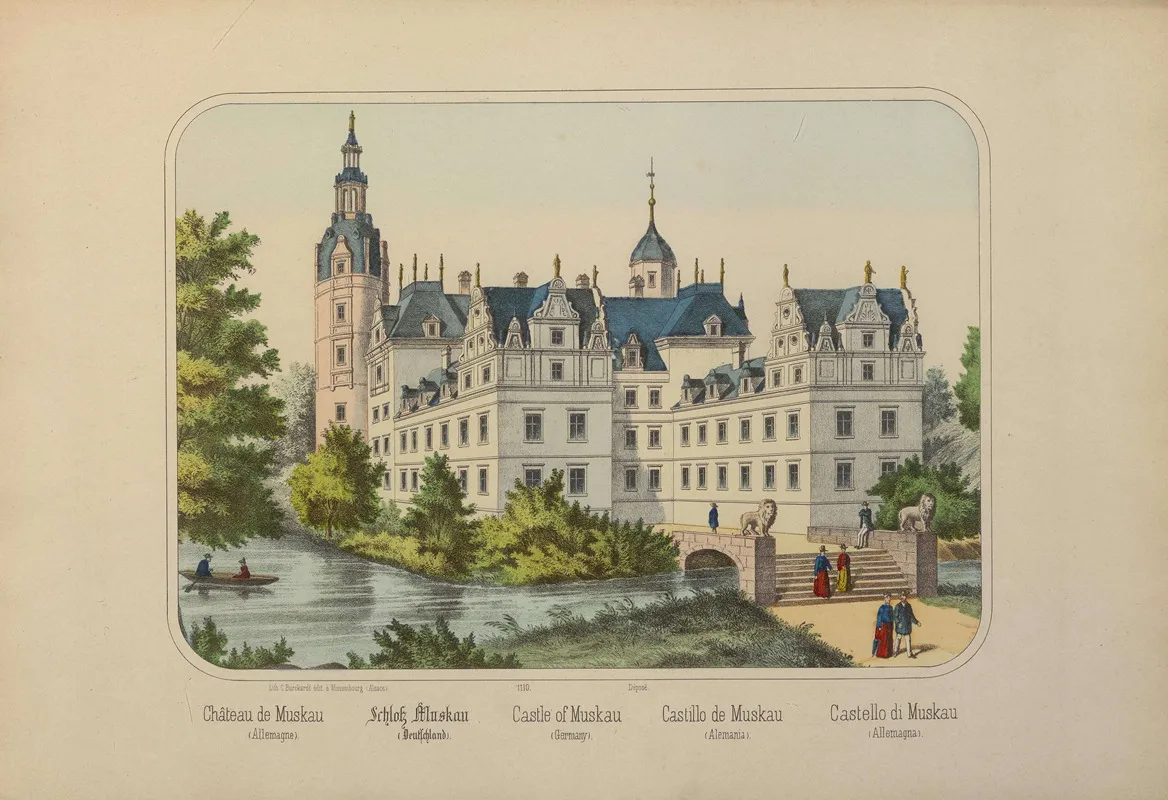 Castle Of Muskau Germany