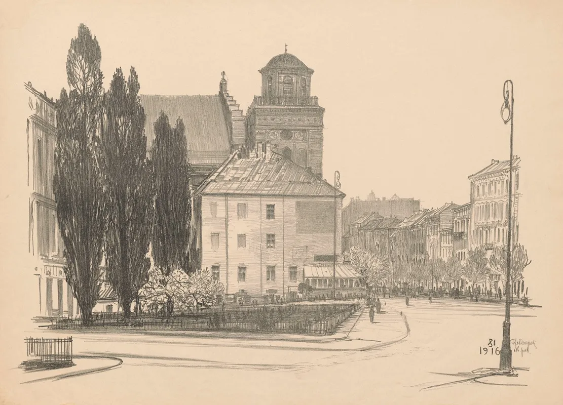 Castle Square From The End Of Sw Jana Street
