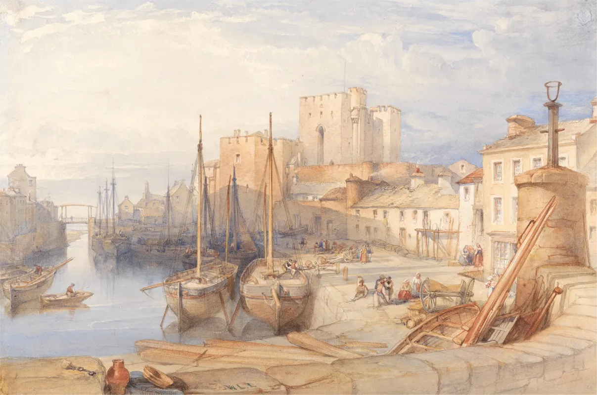 Castletown Harbour Isle Of Man