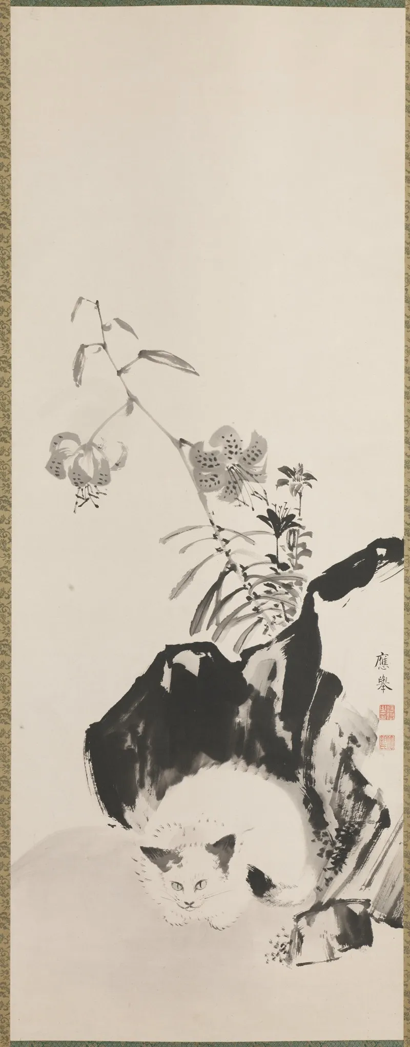 Cat And Goose Wall Art by Maruyama Ōkyo - High-Resolution Digital Print