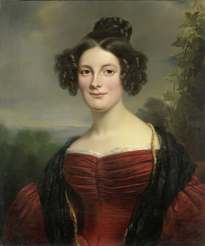 Catharina Annette Fraser 1815 92 Wall Art by Jan Adam Kruseman - High-Resolution Digital Print