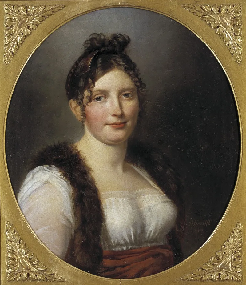 Catharina Charlotta Bagh 1777 1816 Wall Art by Per Krafft the Younger - High-Resolution Digital Print