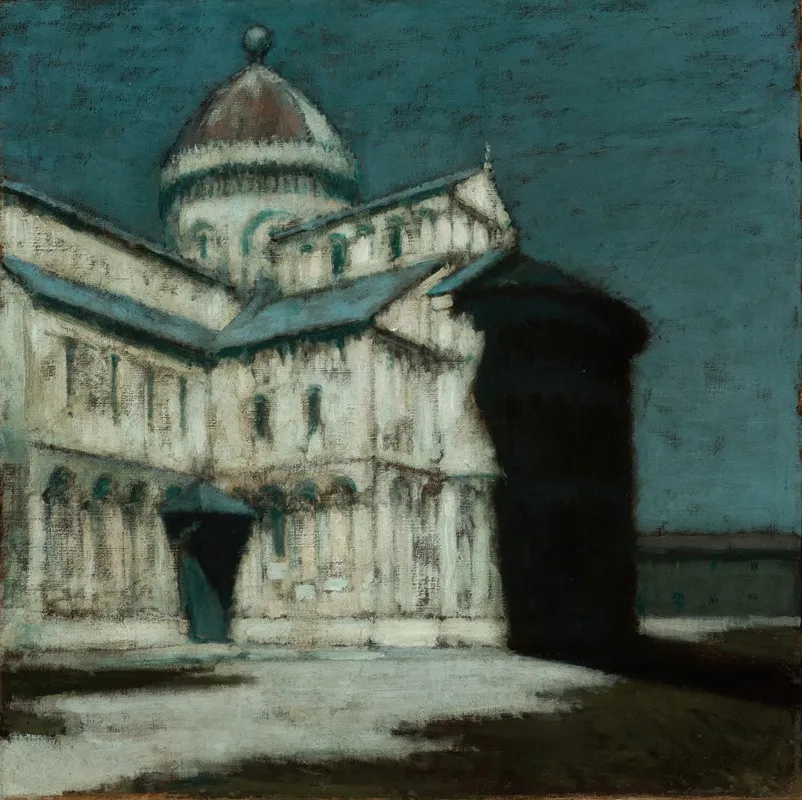 Cathedral Of Pisa Wall Art by Olga Boznanska - High-Resolution Digital Print