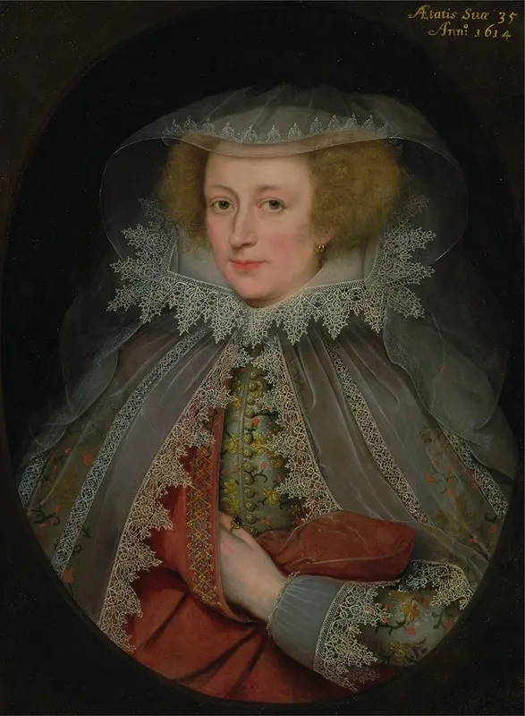 Catherine Killigrew Lady Jermyn Wall Art by Marcus Gheeraerts the Younger - High-Resolution Digital Print