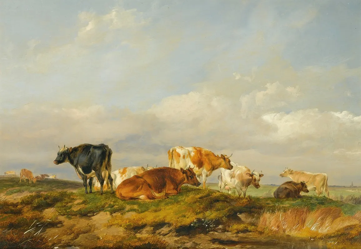 Cattle In A Kent Meadow