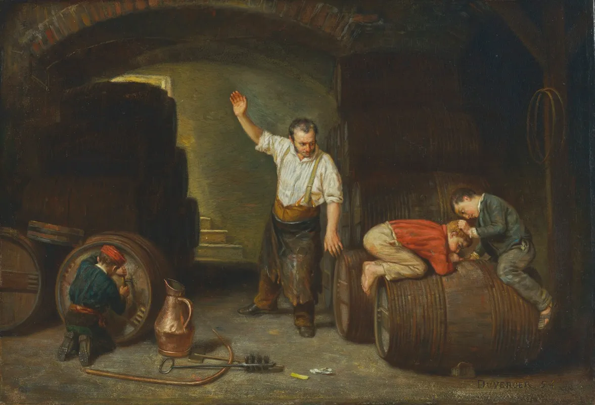 Caught At Last 2 Wall Art by Théophile Duverger - High-Resolution Digital Print