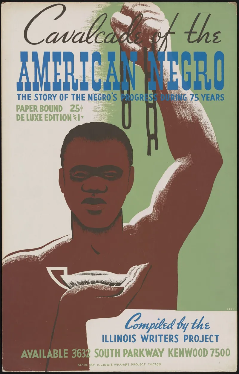 Cavalcade Of The American Negro Wall Art by Cleo Sara - High-Resolution Digital Print