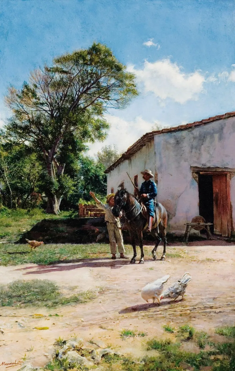 Cavalier Cubain Wall Art by Armando Ménocal - High-Resolution Digital Print