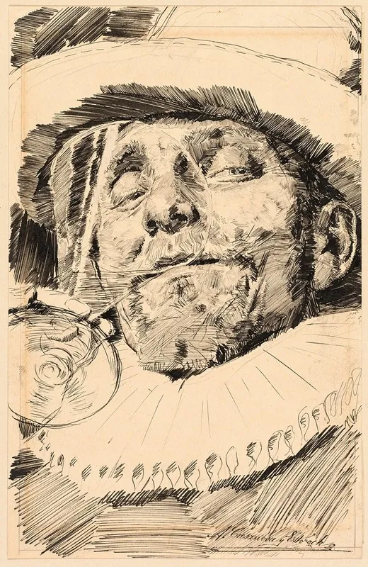 Cavalier Drinking