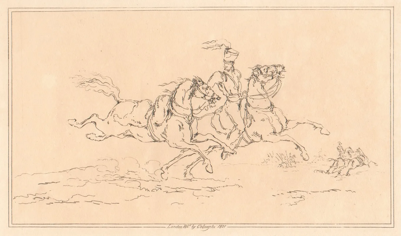 Cavalrymen Etc 3 Wall Art by Joseph Steuart - High-Resolution Digital Print