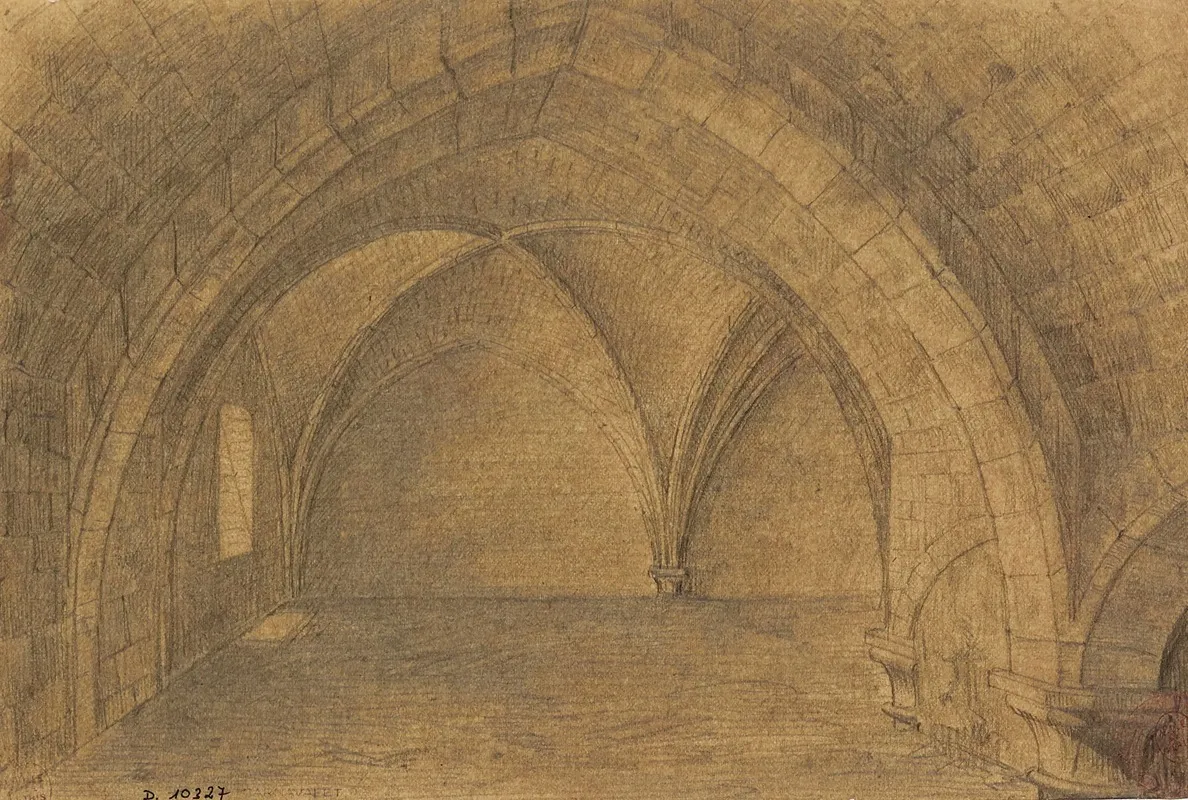 Cave 10 Rue De Labbaye Wall Art by Aglaüs Bouvenne - High-Resolution Digital Print