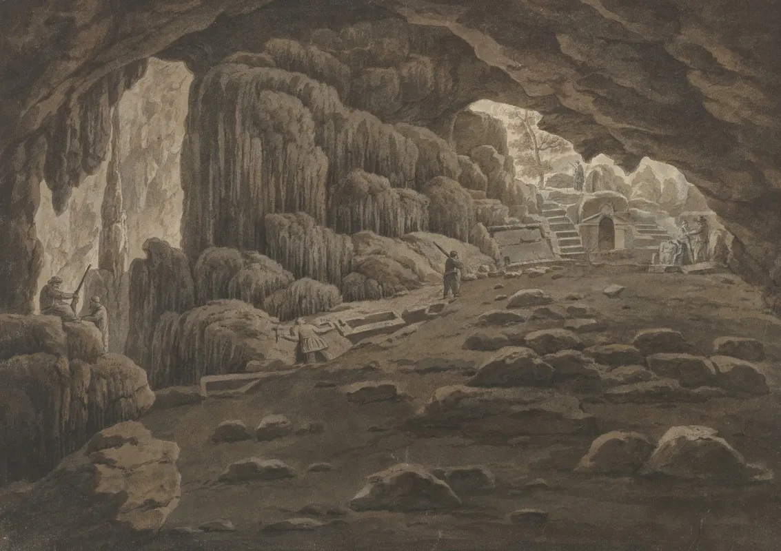 Cave Of Pan Near Sunium Greece Wall Art by Simone Pomardi - High-Resolution Digital Print