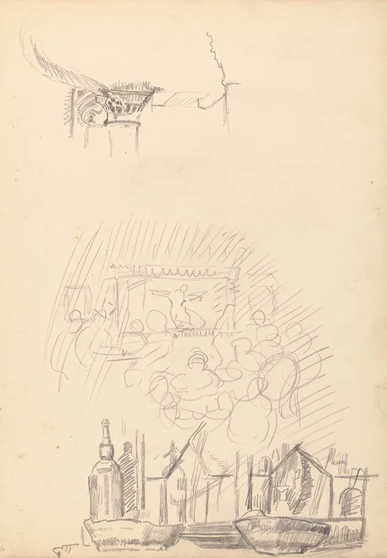 Cave Of The Golden Calf Sketches Of A Stage And Bar