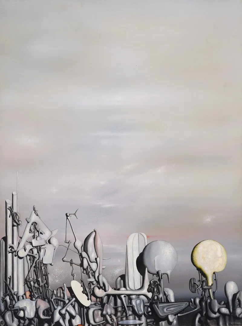 Ce Matin Wall Art by Yves Tanguy - High-Resolution Digital Print