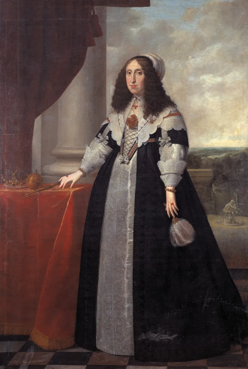 Cecilia Renata 1611 1644 Archduchess Of Austria Wall Art by Peter Danckerts de Rij - High-Resolution Digital Print