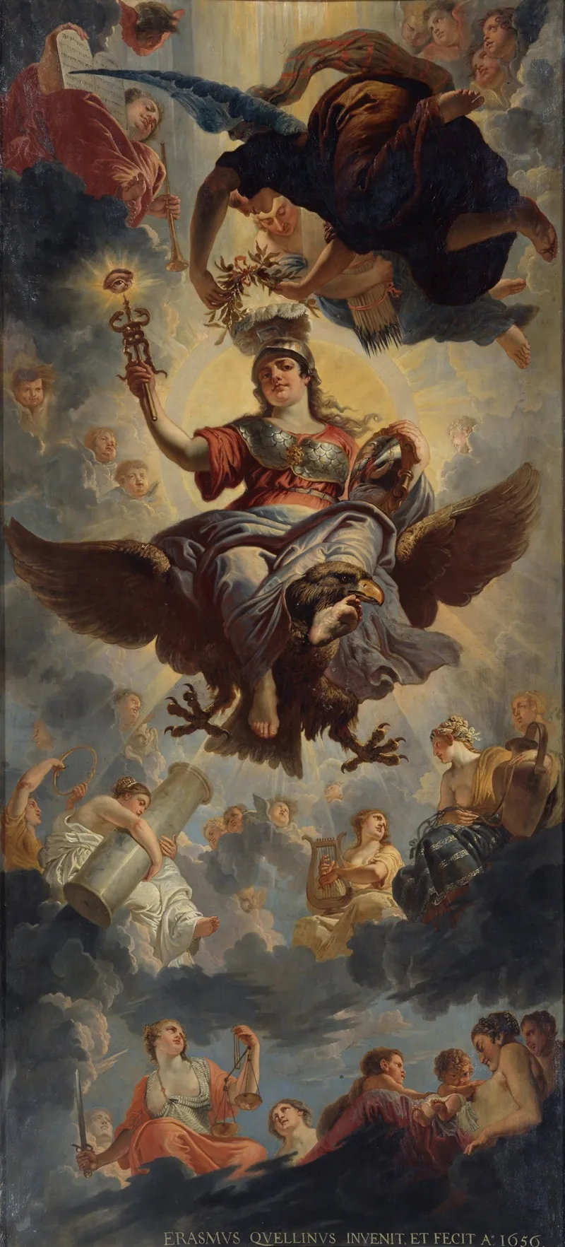 Ceiling Of The Council Chamber
