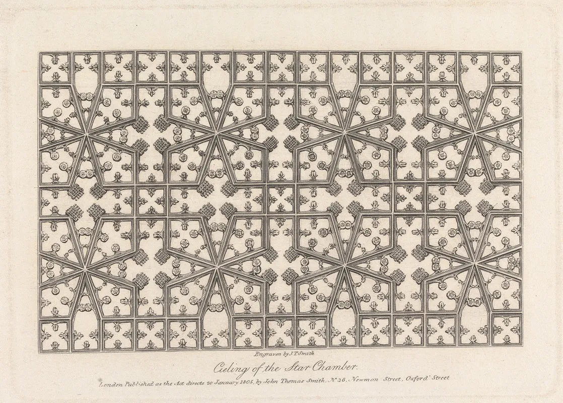Ceiling Of The Star Chamber