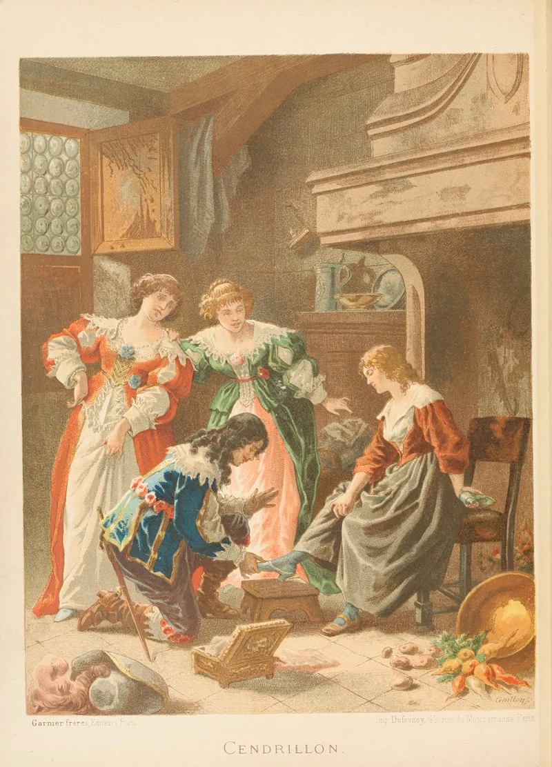 Cendrillon 5 Wall Art by A. Guillon - High-Resolution Digital Print