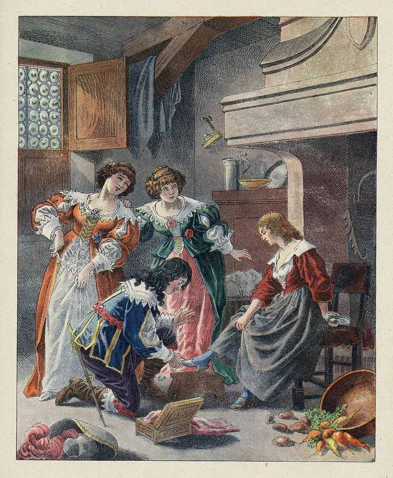 Cendrillon 6 Wall Art by Frederic Theodore Lix - High-Resolution Digital Print