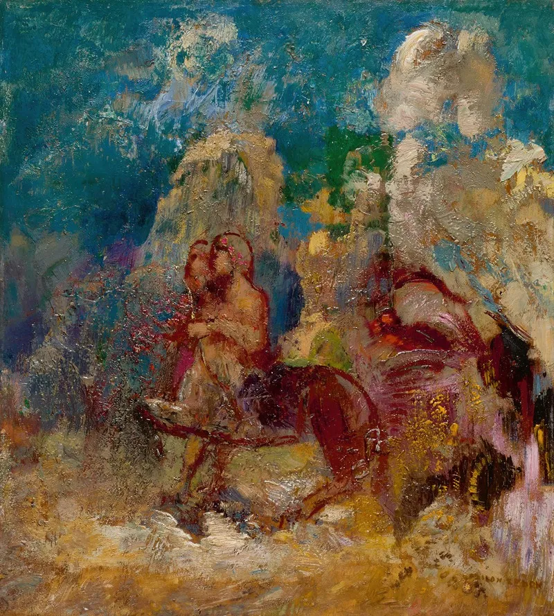Centaures Wall Art by Odilon Redon - High-Resolution Digital Print