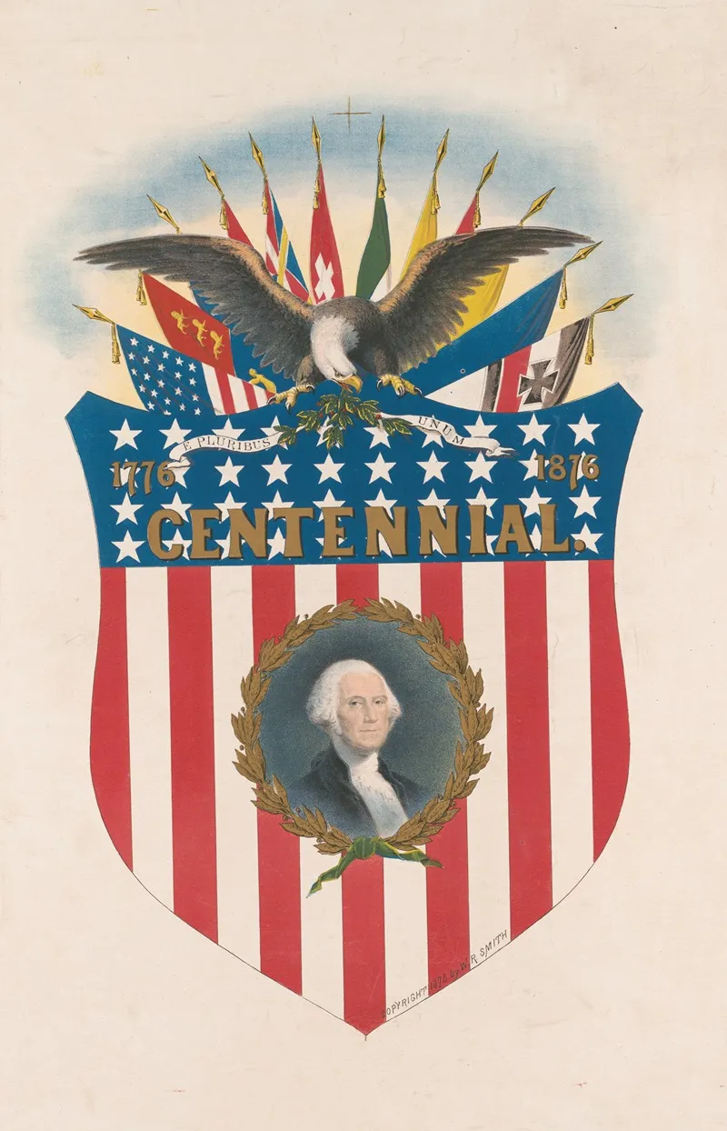 Centennial 1776 1876 Wall Art by William R. Smith - High-Resolution Digital Print