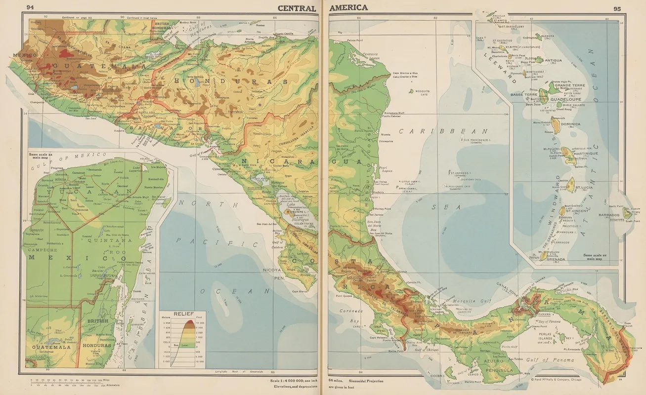 Central America 2 Wall Art by John Paul Goode - High-Resolution Digital Print