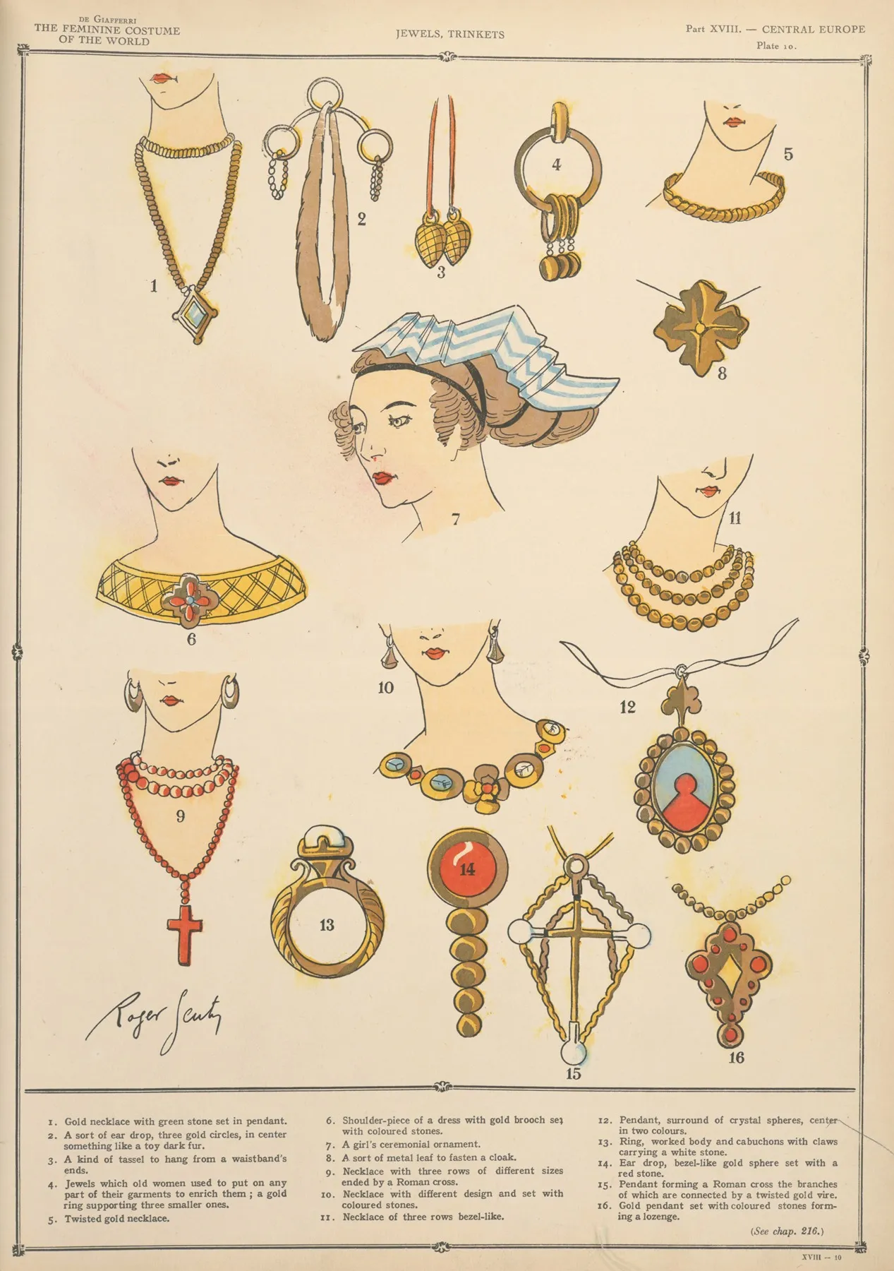 Central Europe Jewels Trinkets Wall Art by Paul Louis de Giafferri - High-Resolution Digital Print