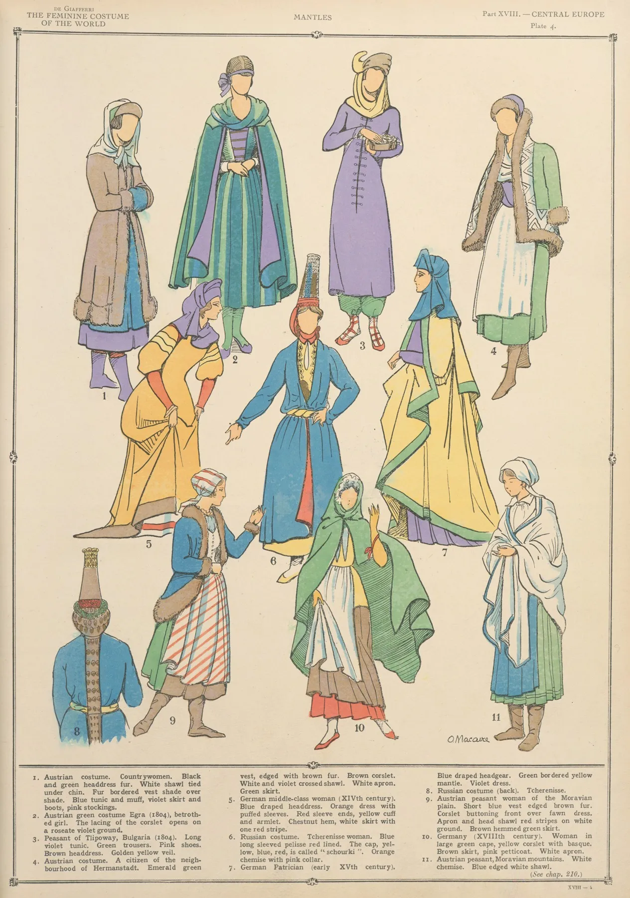 Central Europe Mantles Wall Art by Paul Louis de Giafferri - High-Resolution Digital Print
