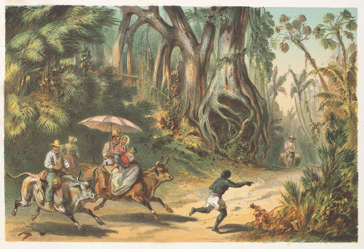 Cercanias De Baracoa Wall Art by Pierre Toussaint Frédéric Mialhe - High-Resolution Digital Print