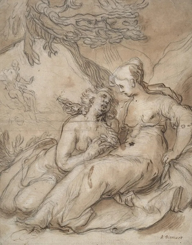 Ceres And Proserpina Wall Art by Abraham Bloemaert - High-Resolution Digital Print