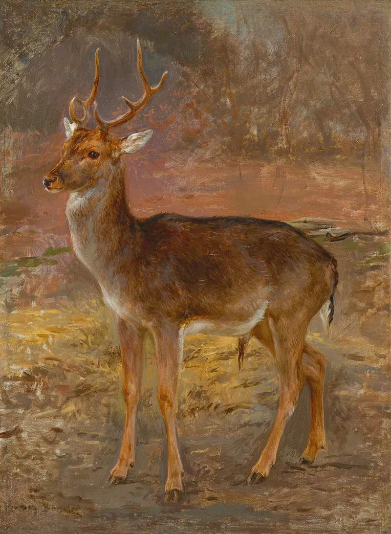 Cerf Wall Art by Rosa Bonheur - High-Resolution Digital Print
