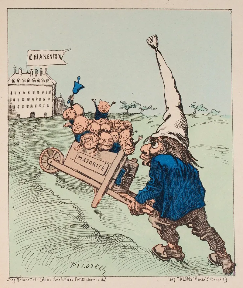 Cest La Quils Iront Sieger Wall Art by Georges Pilotelle - High-Resolution Digital Print
