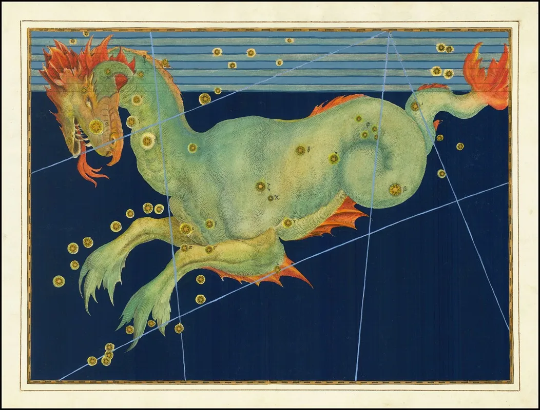 Cetus Wall Art by Johann Bayer - High-Resolution Digital Print