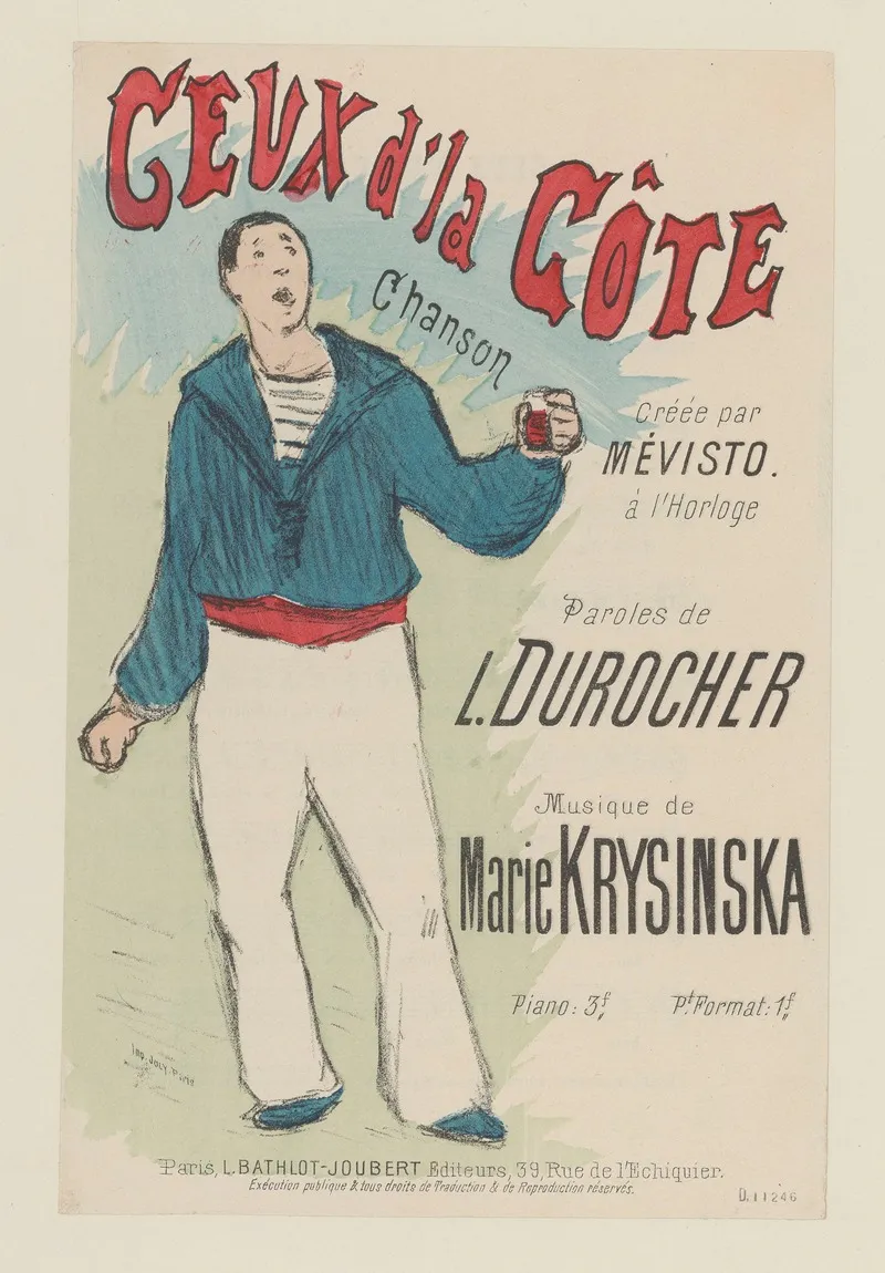 Ceux Dla Cote Wall Art by Henri-Gabriel Ibels - High-Resolution Digital Print