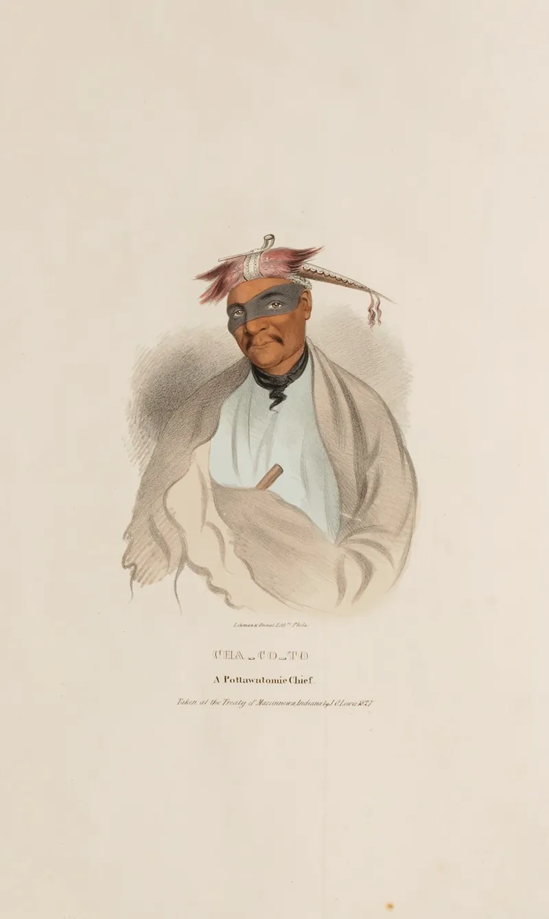 Cha Co To A Pottowattomie Chief
