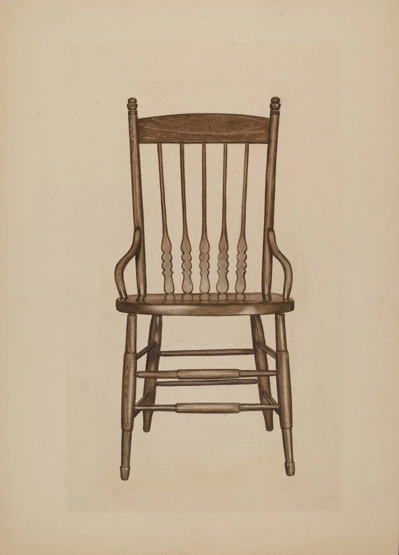 Chair 77 Wall Art by Lee Brown - High-Resolution Digital Print