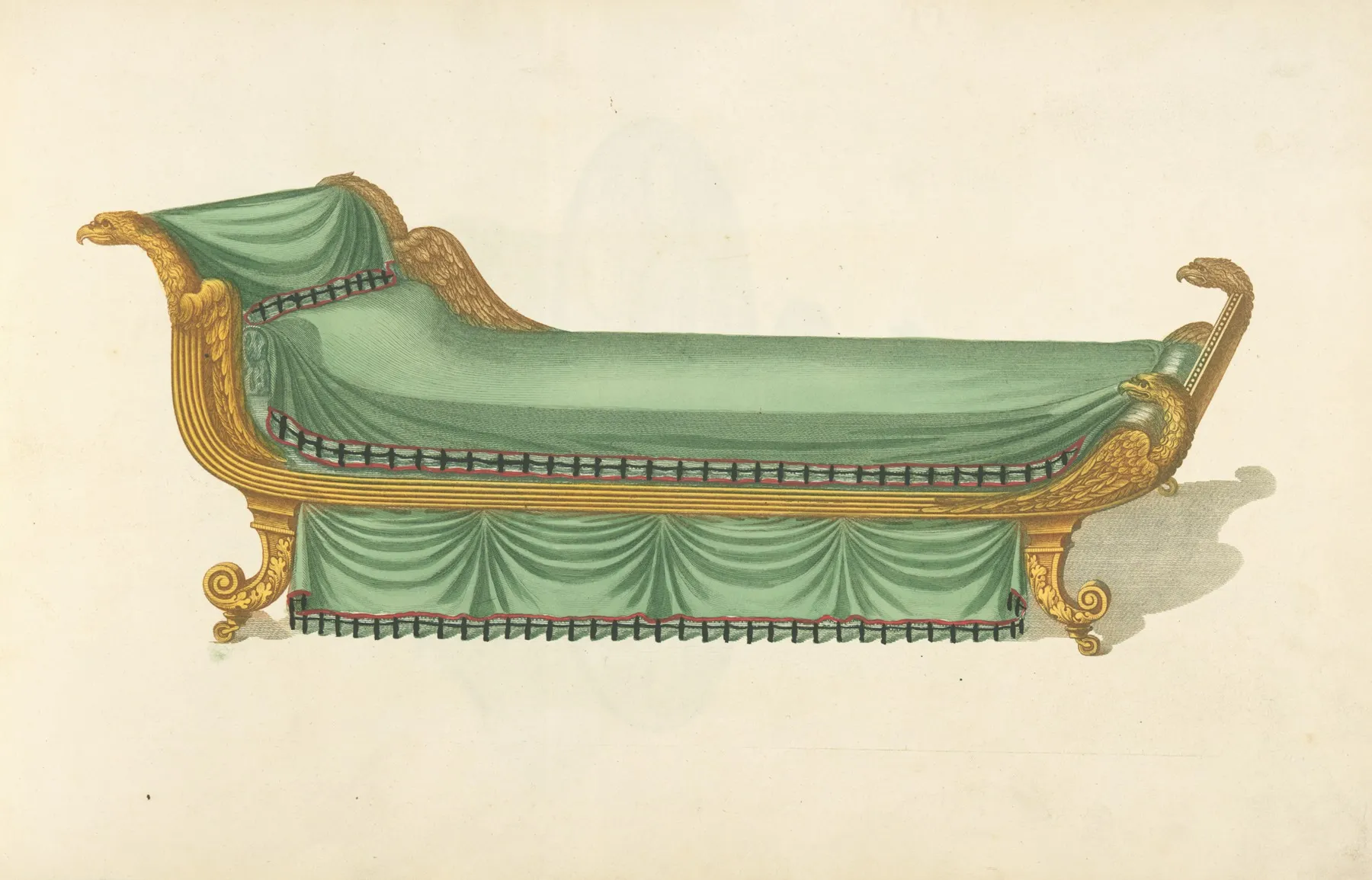 Chaise Longue Wall Art by Thomas Sheraton - High-Resolution Digital Print