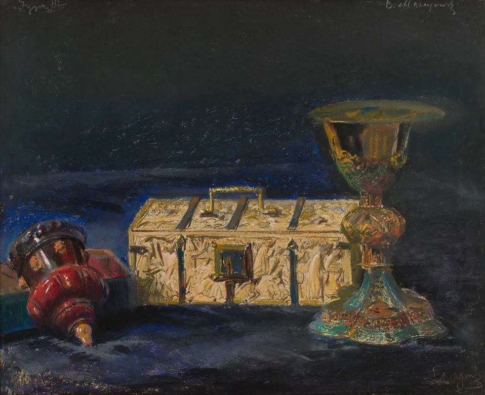 Chalice Of Bishop Maciejowski So Called Box Of Queen Jadwiga And Cup Made By King Sigismund Iii