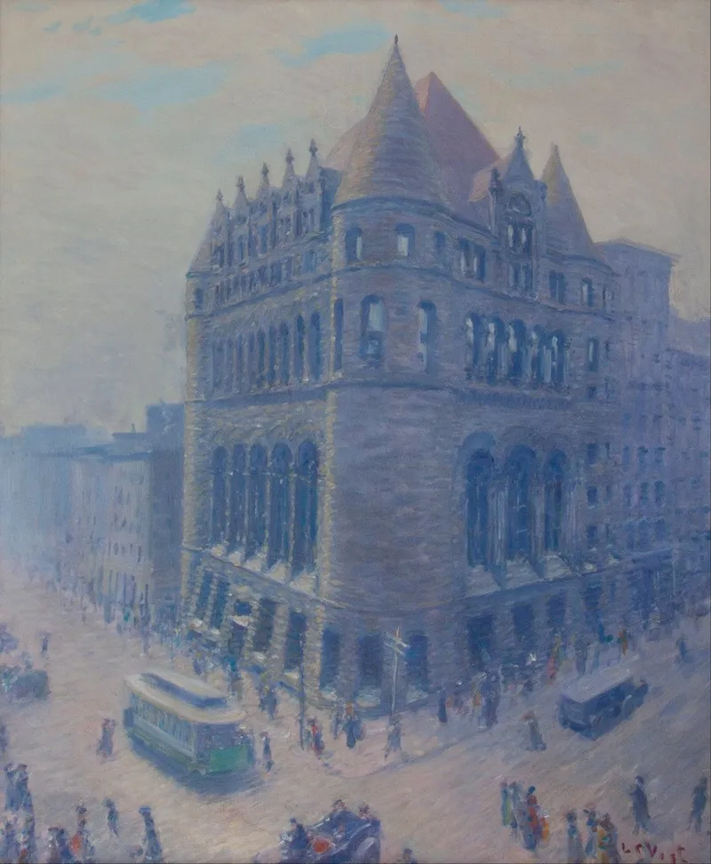 Chamber Of Commerce Building 1889 1911 Wall Art by Louis Charles Vogt - High-Resolution Digital Print