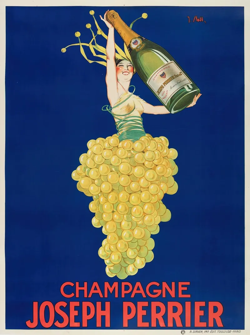 Champagne Joseph Perrier Wall Art by Joseph Stall - High-Resolution Digital Print