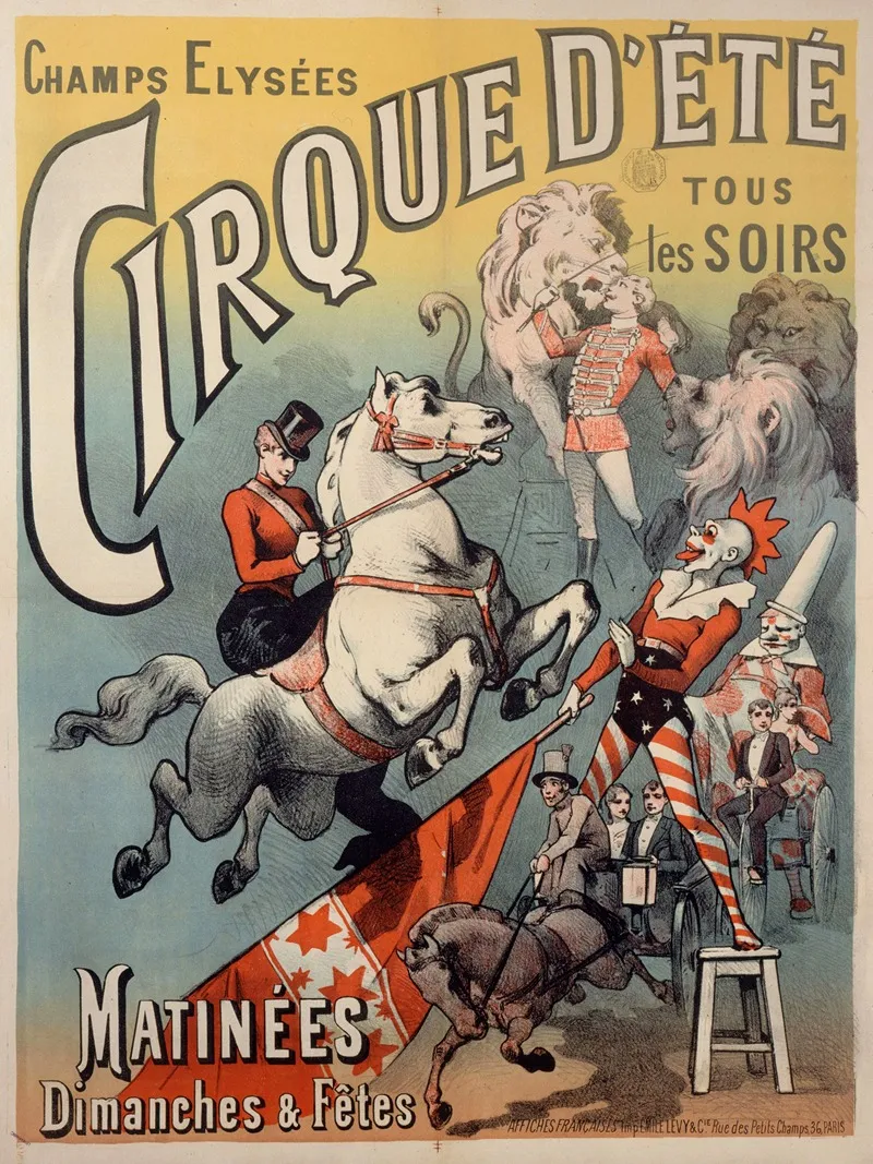 Champs Elysees Cirque Dete Tous Les Soirs Matinees Dimanches Fetes