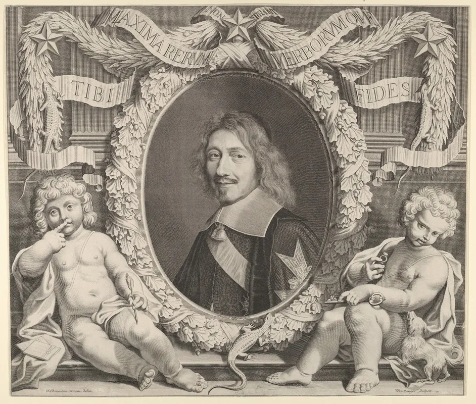 Chancelier Michel Iv Le Tellier Wall Art by Jean Boulanger - High-Resolution Digital Print