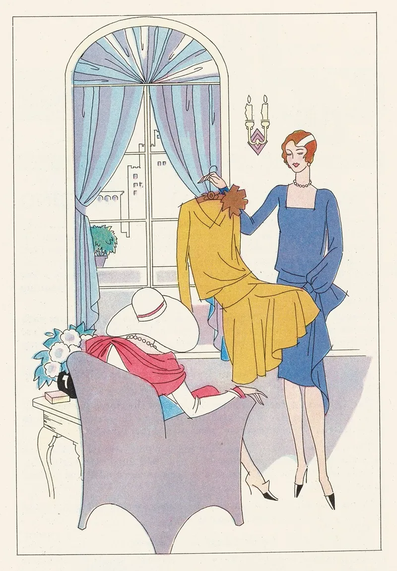 Changing The Color Wall Art by Marie Josephine Carr - High-Resolution Digital Print