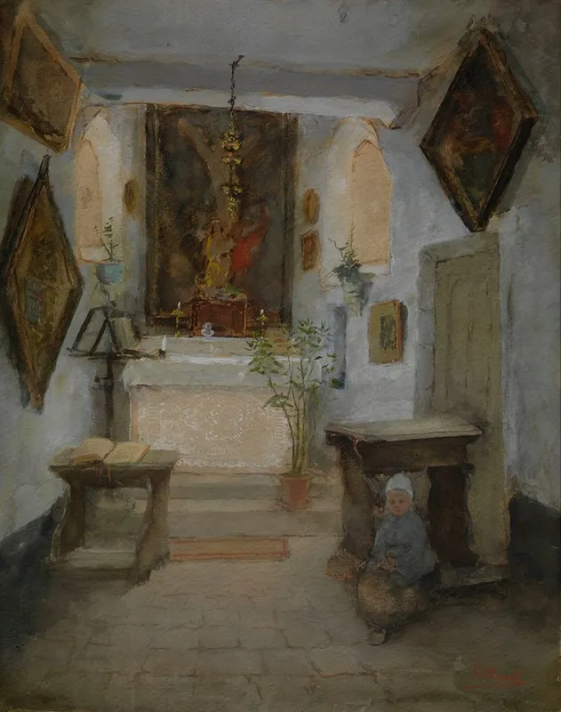 Chapell Wall Art by Henry Stacquet - High-Resolution Digital Print