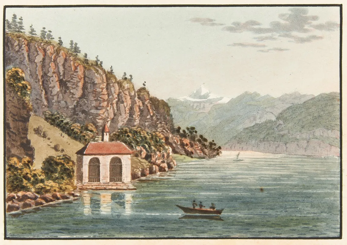 Chapelle De G Tell Au Lac Des Quatre Cantons