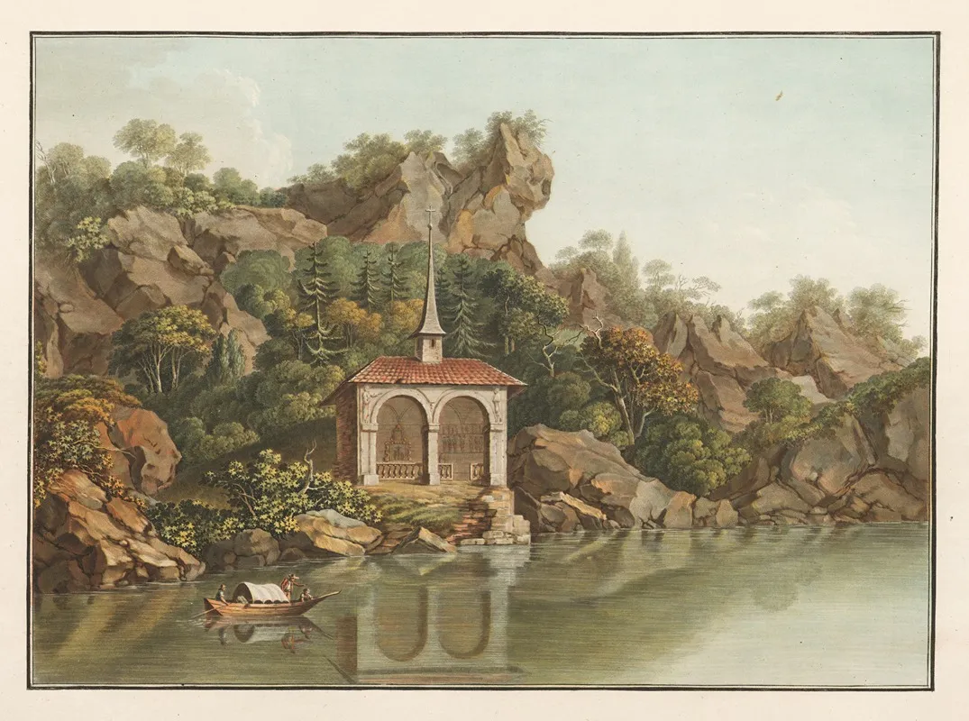 Chapelle De Guillaume Tell Sur Le Lac Des Quatre Cantons