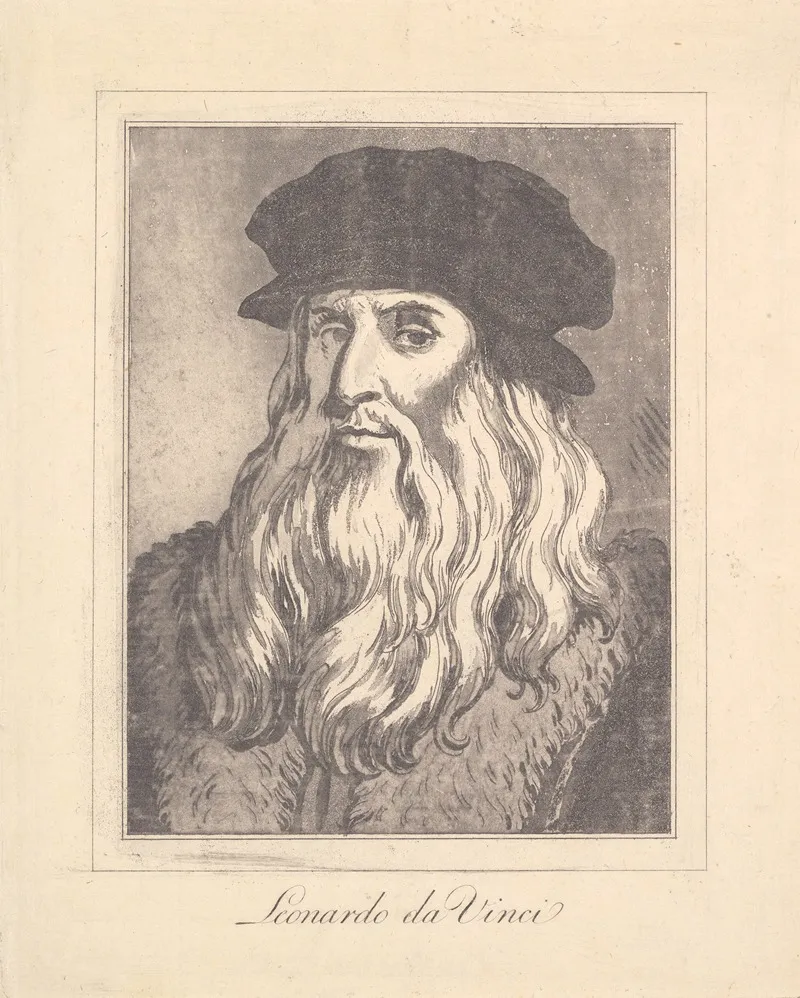 Characaturas By Leonardo Da Vinci Pl 02