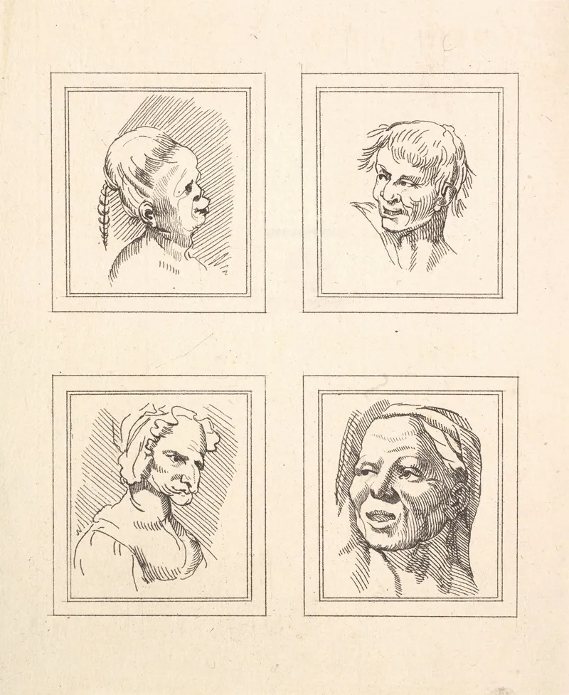 Characaturas By Leonardo Da Vinci Pl 06
