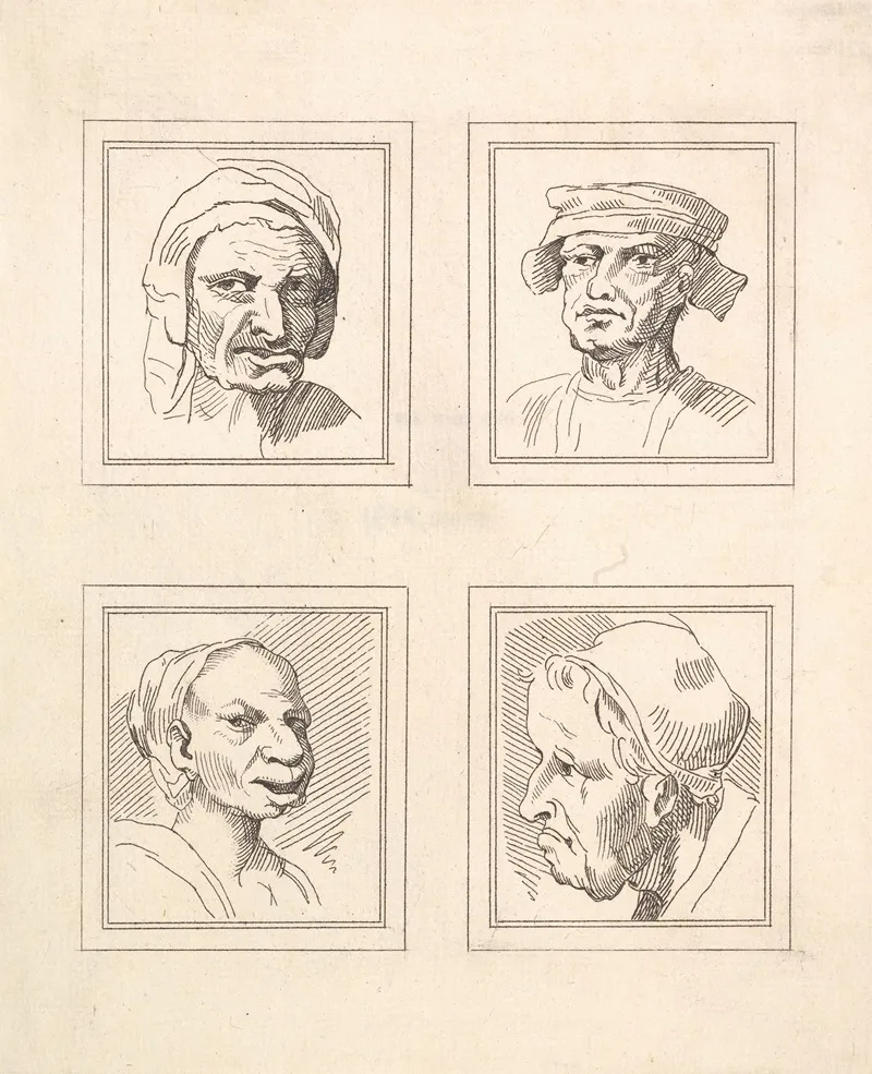 Characaturas By Leonardo Da Vinci Pl 15